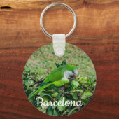 Porte-clés Perroquet vert (Recto)