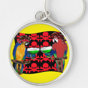 PORTE-CLÉS PERROQUETS DE PIRATES