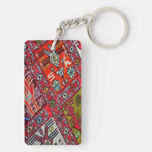 Porte-clés Perse orientale, Motif turc, Moquette (Dos)