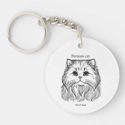 Porte-clés Persian Cat Portrait (Devant)