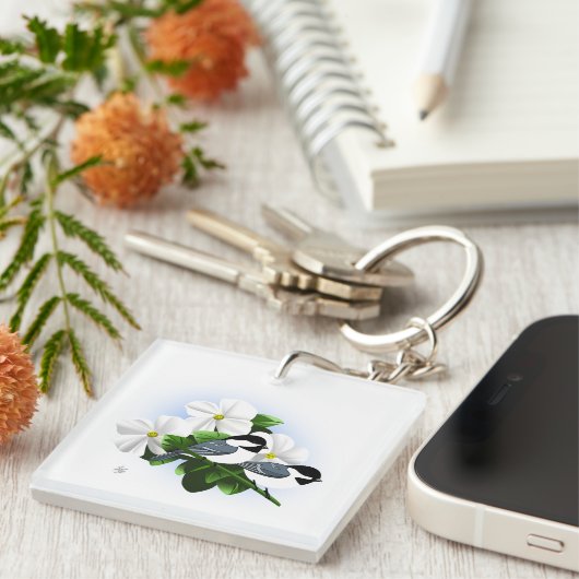 Porte-clés Personalized Bird Keychains (Devant Droit)
