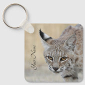 Porte-clés Personalized Bobcat Keychain - Add Your Name (Recto)