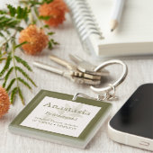 Porte-clés Personalized Bridesmaid  (Devant Droit)