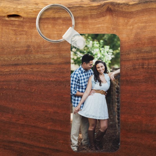 Porte-clés Personalized Create Your Own Photo Keychain Gift (Recto)