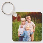 Porte-clés Personalized Double Sided 2 Photo of Kids Family (Recto)