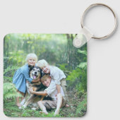 Porte-clés Personalized Double Sided 2 Photo of Kids Family (Dos)