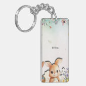 Porte-clés Personalized Easter Acrylic Keychain Double Sided (Devant gauche)