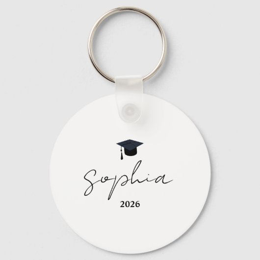 Porte-clés Personalized Graduation Gift, Custom key, Class (Recto)