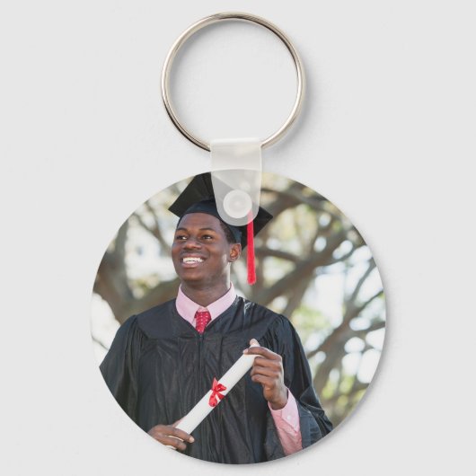Porte-clés Personalized Graduation Photo Keepsake Memory Gift (Recto)