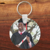 Porte-clés Personalized Graduation Photo Keepsake Memory Gift (Verso)
