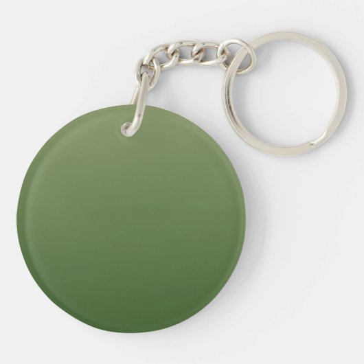 Porte-clés Personalized green (Dos)