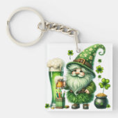 Porte-clés Personalized Happy St. Patrick's Day Acrylic (Devant)