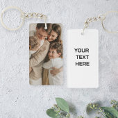 Porte-clés Personalized image keychain, Personalized text
