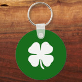 Porte-clés Personalized Irish Green Shamrock (Recto)