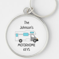 Personalized Motorhome Keys name