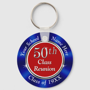 Porte-clés Personalized Party Favors for 50th Class Reunion