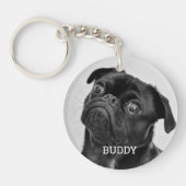Porte-clés Personalized Pet Photo Dog Lover Keepsake (Devant)