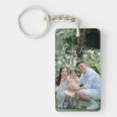 Porte-clés Personalized Photo and Text Keychain (Devant)