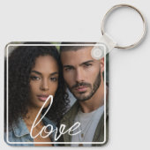 Porte-clés Personalized Photo and Text Photo Collage (Dos)