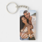 Porte-clés Personalized Photo and Text Photo Collage (Devant)