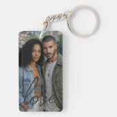 Porte-clés Personalized Photo and Text Photo Collage (Dos)