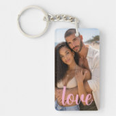 Porte-clés Personalized Photo and Text Photo Collage (Devant)