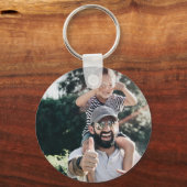 Porte-clés Personalized Photo Keychain: Custom Acrylic Family (Verso)