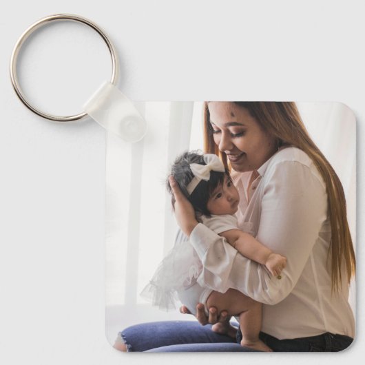 Porte-clés Personalized Photo Keychain for Mom  (Recto)