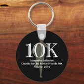 Porte-clés Personalized Runner 10k Cross-Country Keepsake (Verso)