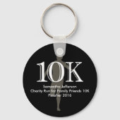 Porte-clés Personalized Runner 10k Cross-Country Keepsake (Verso)