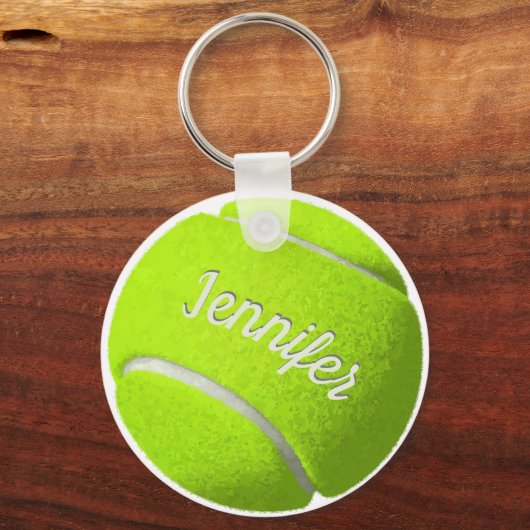 Porte-clés Personalized Tennis Ball  Keychain (Verso)