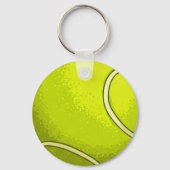 Porte-clés Personalized Tennis Ball Keychain with Initials (Verso)