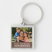 Porte-clés Personalized with Photo and Text (Devant)