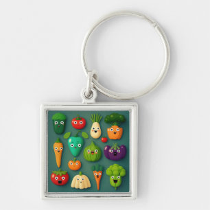Porte-clés Personnages de légumes Photos de légumes Légumes C