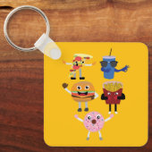 Porte-clés Personnages de nourriture (Recto)