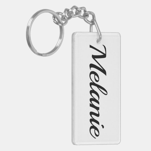 Porte-clés personnalisable (Devant gauche)