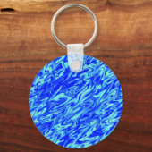 Porte-clés Personnalisable Blue Liqueable (Recto)