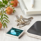 Porte-clés personnalisable de rat (Côté)