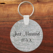 Porte-clés Personnalisable Juste Marié Porte - clé (Recto)