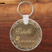 Porte-clés Personnalisable Mère De L'Épouse Garder Porte - cl (Recto)