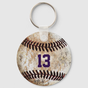Porte-clés personnalisables pas chers de baseball,
