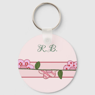 Porte-clés Personnalisation de la moitié de la floraison