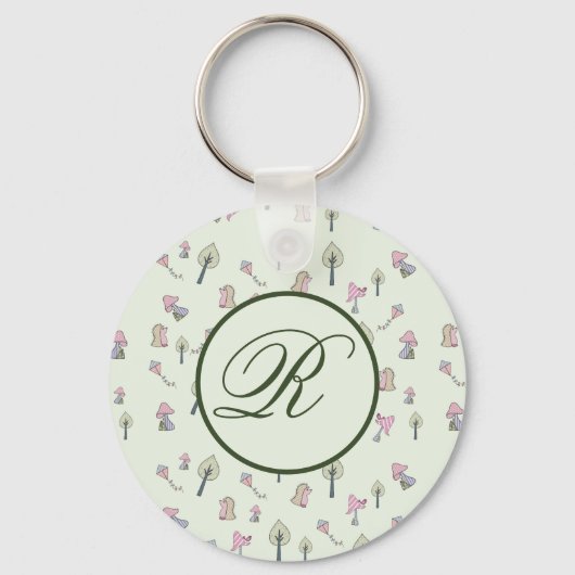 Porte-clés Personnalisation de l'automne (Recto)