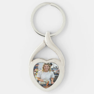 Porte-clés Personnalisation de photo de cuisson de bacon