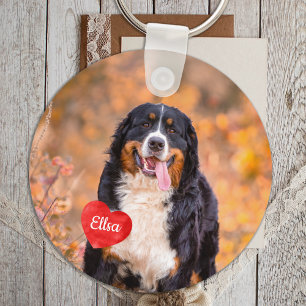 Porte-clés Personnalisé 2 Photo Amoureux des chiens pour anim
