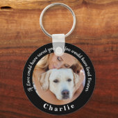 Porte-clés Personnalisé Animal Memorial Animaux de compagnie  (Recto)