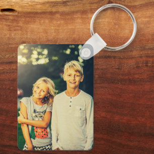 Porte-clés personnalisé avec deux photos