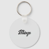 Porte-clés personnalisé avec empreinte de patte de (Verso)