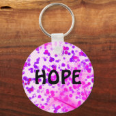 Porte-clés personnalisé avec HOPE (Recto)