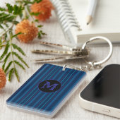 Porte-clés personnalisé avec initiales en majuscul (Devant droit)